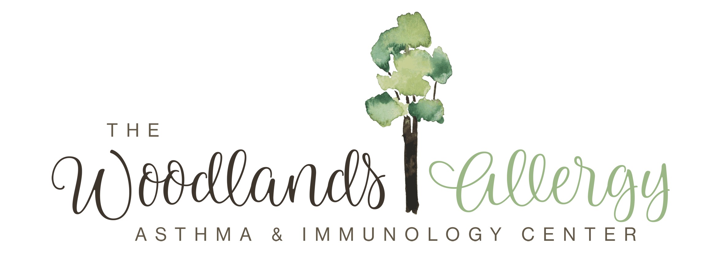 the woodlands allergy logo